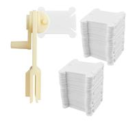 Bobine da ricamo - Portafiloda 120 pezzi per uncinetto con avvolgitore manuale | Organizzatori di filoda ricamo per punto croce, cucito, artigianato fai-da-te, hobbisti adulti donne uomini, strument
