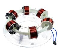 Bobine di acceleratore elettromagnetico, modello di insegnamento del ciclotrone per esperimenti di fisica, dimostrazione di laboratorio high-tech, strumento scientifico educativo