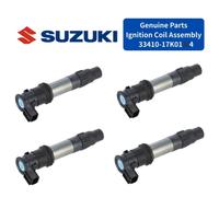 Bobine di accensione originali Suzuki 33410-17K01 set di 4 GSX-R1000 2017-202...