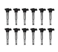 Bobine di accensione per Auto compatibili con Bentley, Continental, Flying, Spur, Flex 2008 2009 2010 2011 2012 2013, 12 Pezzi. Bobina di accensione per Auto 07C905115E