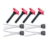 Bobine Di Accensione Per Mitsubishi Per Lancer Per Ralliart 2008-2015 Per Evolution 2007-2016 Auto Bobina Accensione 1831A042 1832A042 H6T11471 UF599(Spark plug)