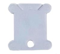 Bobine di filo da ricamo 200 pezzi plastica 1,37x1,49 pollici Avvolgitore(Blue)