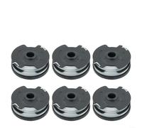 Bobine di filo di ricambio per decespugliatore Parkside senza fili per PRTA 20Li A1 B2 C3, filo di ricambio in nylon con tappo per un funzionamento sicuro e regolare (confezione da 6)