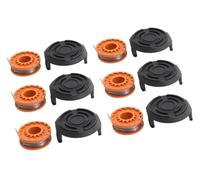 Bobine di filo e coperchio del nucleo della valvola for accessori for decespugliatore McGregor MCT1825 MCT2X1825 18V 2,5 mx 1,5 mm(6sets)