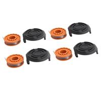 Bobine di filo e coperchio del nucleo della valvola for accessori for decespugliatore McGregor MCT1825 MCT2X1825 18V 2,5 mx 1,5 mm(4sets)