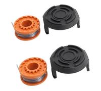 Bobine di filo e coperchio del nucleo della valvola for accessori for decespugliatore McGregor MCT1825 MCT2X1825 18V 2,5 mx 1,5 mm(2sets)