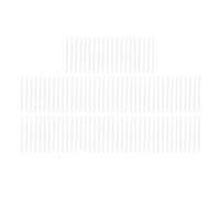 Bobine di rilegatura a spirale 19mm 100 pezzi Spirali di rilegatura in metallo 48 denti Passo 4:1 Capacità di 170 fogli per documenti cartacei A4 per ufficio File tecnici (Bianco)