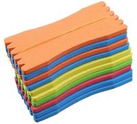 Bobine di schiuma da pesca 10 pezzi avvolgimento linea bordo spugna avvolta piastre di filo accessori da pesca rig vimini trattamento pratico