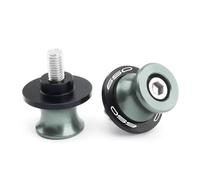 Bobine Forcellone Per KAWASAKI Z650 Per Ninja 650 Z650RS 2017- Viti Per Cavalletto Slider Forcellone Nottolini Cavalletto(Grey)