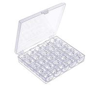 Bobine per macchina da cucire, bobine di plastica per macchina da cucire con scatola di immagazzinaggio per Singer,
