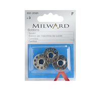 Bobine Rocchetti per Macchina da cucire,confezione da 3 pezzi,in metallo e in plastica (metal Class 15K, universal)
