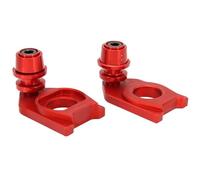 Bobine Slider Protector Adatto Per SYM MAXSYM TL 500 TL500 Blocco Di Regolazione Della Catena Per Moto Telaio Forcellone Bobine Slider Asse Ruota(Red)