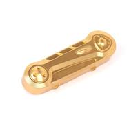 Bobine Slider Protector Cursori Forcellone Adatto per Vespa GTS300 GTS Adatto per Sprint150 Primavera150 Protezione forcella anteriore Tappi copri bilanciere forcellone moto(Copper With Logo)