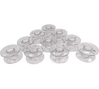 Bobine universali per macchine da cucire/Bobine di plastica (trasparente) per molti: Brother, Carina, Elna, Janome, Singer, Pfaff, Veritas, W6, ... UVM. Macchine da cucire