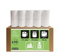 Exacompta Rotoli per calcolatrici/casse 1 strato extra-bianco 60 g/m 57×70×12 mm (44 m)