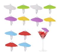 BOBITALK 12 pennarelli per vetro in silicone, pratici bicchieri da spumante e cocktail, ideali come pennarello per Natale, per feste e cene in famiglia