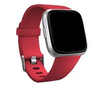 Bobo - Cinturino per Fitbit Versa/Fitbit Versa 2, in morbido silicone, resistente e impermeabile, disponibile in vari colori e due misure