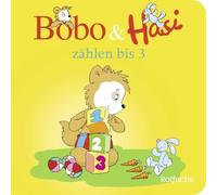 Bobo & Hasi zählen bis 3: Zählen lernen mit Bobo Siebenschläfer | Pappbilderbuch für Kinder ab 1 Jahr: 6