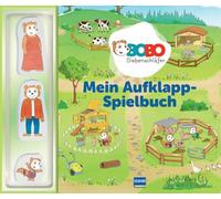 Bobo Siebenschläfer Mein Aufklapp-Spielbuch: Ein wimmeliges Vorlese- und Mitmachbuch mit 3 niedlichen Holzfiguren | Für Kinder ab 2 Jahren