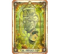 Bobo | The Hanged Man | Wynonna Earp Tarocco Poster Metallo Targa Vintage 20,3 x 30,5 cm