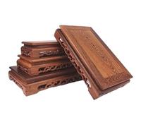 BoBoBn Mensola decorativa retrò in legno massello utilizzata for statue, vasi, servizi da tè, oggetti di scena, espositori fatti a mano, contenitori antichi(2)
