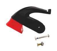 BoBoBn Universal Inline Brake for Skate Stopper, Roller for Skates Skating Replacement Accessories,Rollerblade Brakes, Inline(Black Red)