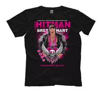 bobohododoho Bret The Hitman Hart - The Hitman T-Shirt Black