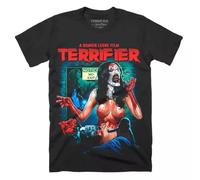 bobohododoho Terrifier T-Shirt No Exit Horror Tee Graphic Print T-Shirt Art The Clown