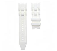 BoBoHome 26mm Cinturino Orologio Silicone Impermeabile Orologio Grande Quadrante per Invicta PRO Diver 6977 6978 6981 6983 - Bianco 26mm