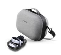 BOBOVR C3 - Custodia da trasporto compatibile con tracolla Meta Quest 3 S3 Pro, tre modalità versatili, supporto da scrivania per spazio di lavoro ordinato, grigio, moderno