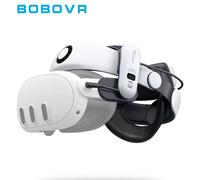 BOBOVR S3 Pro 10000mAh Cinghia per la testa della batteria per Meta Quest 3/Quest 3S con testa Aria condizionata Accessori VR Migliora il supporto