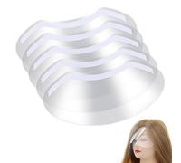 BOBOZHONG 100 Pezzi Maschera Viso Trasparente per Doccia, Visier Protezione Occhi Morbido - per Taglio Capelli, Tinta, Microblading, Extension Ciglia, Makeup Permanente, Salone Parrucchiere