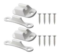 BOBOZHONG Caravan Porta,2 Pezzi Fermaporta Camper Esterno Fermaporta Camper T Forma di Nylon Fermaporta Kit di Fermo Supporto per Porta Camper per Camper,Roulotte,Armadietto