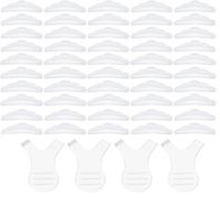 BOBOZHONG Cuscinetti per Ciglia in Silicone,50 Pezzi Aste Sollevamento Ciglia con 4 Pezzi Pennello per Ciglia per Ciglia a Sollevamento di Ciglia Cuscinetti per Le Ciglia (5 Dimensioni)