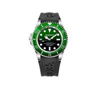 Bobroff Black Rubber Sport Watch