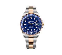 BOBROFF - Men's Automatic Professional Diver's Watch, 1000 m, Blue, 44MM, Helium