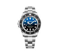 Bobroff Silver Stainless Steel Sport Watch