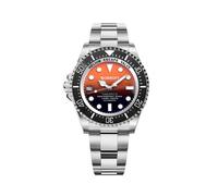 Bobroff Silver Stainless Steel Sport Watch