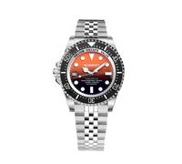 Bobroff Silver Stainless Steel Sport Watch