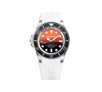 Bobroff White Rubber Sport Watch