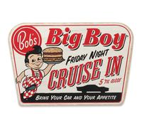 Bob's Big Boy Friday Night Cruise In Wood Wall Decor - Bob's Big Boy S
