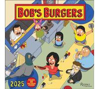 Bob's Burgers 2025 Wall Calendar