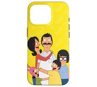 Bob's Burgers Bob Linda Gene Tina Louise Famiglia Abbraccio Custodia per iPhone 16 Pro