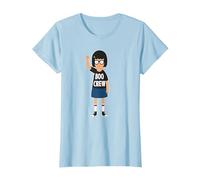 Bob's Burgers Tina Belcher Boo Crew Maglietta, Donna, Celeste, 3XL
