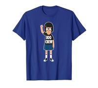 Bob's Burgers Tina Belcher Boo Crew Maglietta, Uomo, Blu Reale, XXL