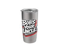 Bob's Your Uncle Handyman DIY Fixer Detto Bicchiere termico in acciaio inox doppia parete