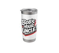 Bob's Your Uncle Handyman DIY Fixer Detto Bicchiere termico in acciaio inox doppia parete