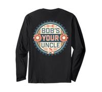 Bob's Your Uncle Mechanic DIY Handyman - Design sul retro Maglia a Manica
