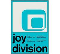 BOBSLA Poster Poster Di Joy Division Poster Di Musica Punk Poster E Stampe Su Tela Dipinto Su Tela Immagini Di Arte Della Parete Decorazioni Da Parete 50X70Cm Senza Cornice