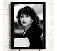 BOBSLA Poster Sophie Marceau Movie Star Poster Foto Ritratto Immagini Poster E Stampe Art Decor Canvas Painting Home Decor 50X70Cm Senza Cornice